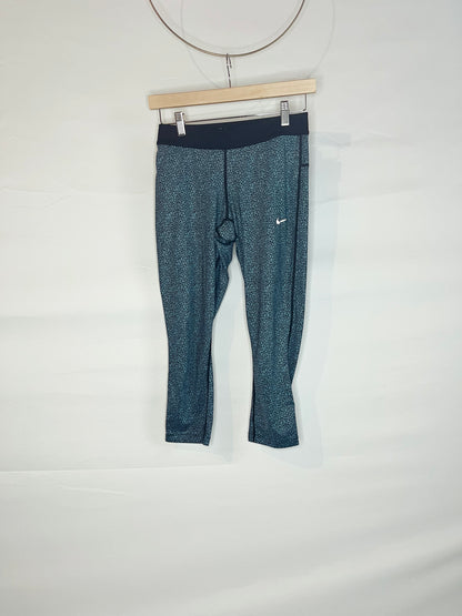 Nike Blue Capri Running Leggings