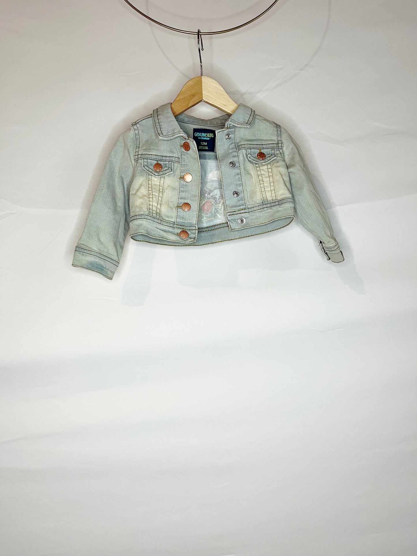 Safari Embroidered Denim Jacket