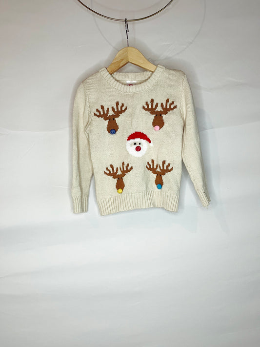 Santa & Reindeer Sweater